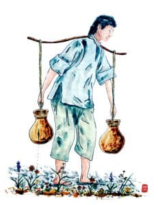 coping with death parable cracked pot