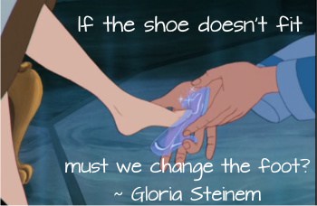 strength to leave Gloria Steinem